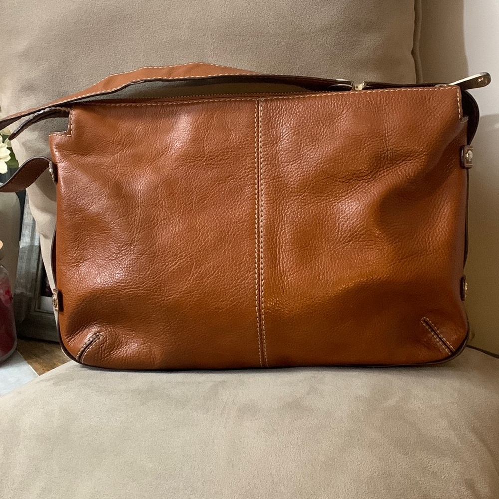 Michael Kors brown leather bag